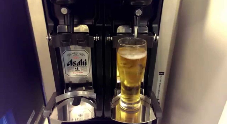 Ako sa čapuje pivo v Japonsku