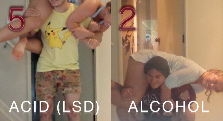 Alkohol vs. LSD