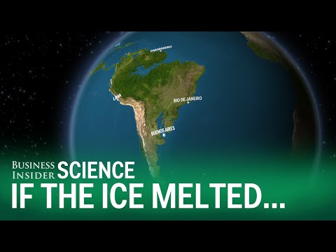 Ako by vyzerala Zem, keby sa rozpustili všetky ľadovce?
