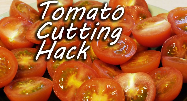 Super trik na krájanie paradajok