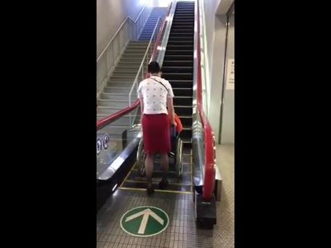 Eskalátor pre vozíčkarov