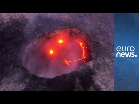 Sopka posiela úsmev celému svetu! Toto vzniklo pri jej erupcii
