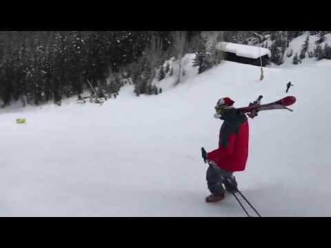 Keď ťa ani pokazané viazanie na lyžiach nezastaví
